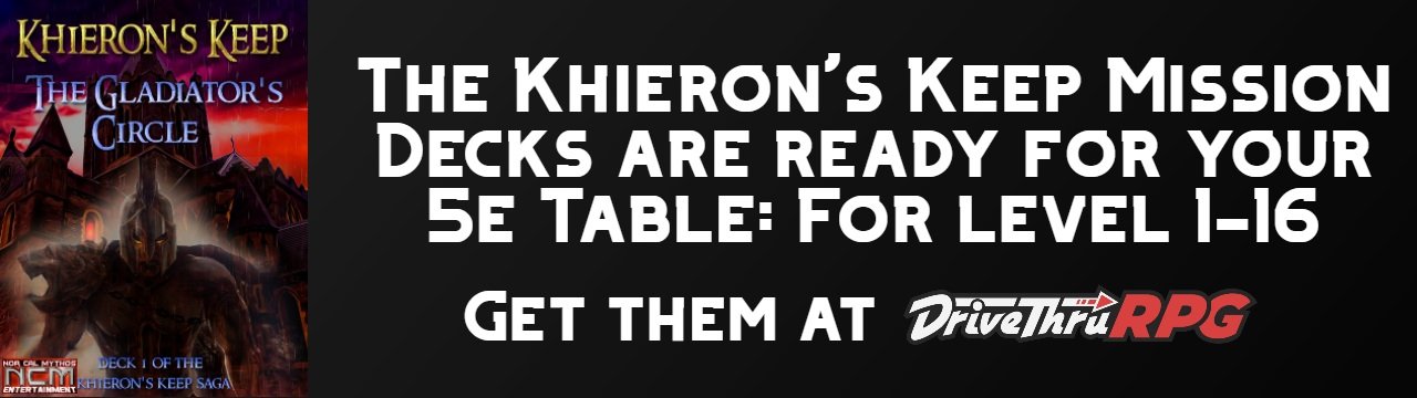 Mission Decks are on DriveThruRPG